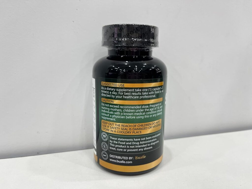 Bualle Organic Sea Moss Capsules 27,850mg